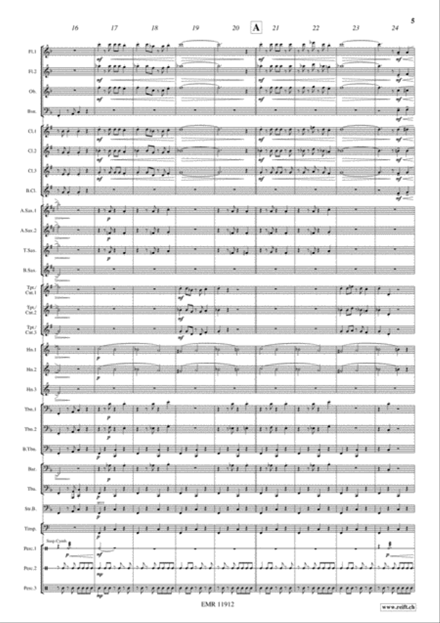 La Dolce Vita Concert Band scores gallery preview page 6