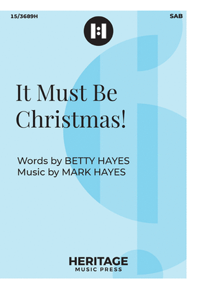 Book cover for It Must Be Christmas!