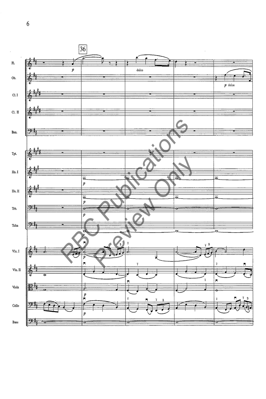 Siegfried Idyll Full Orchestra scores gallery preview page 7