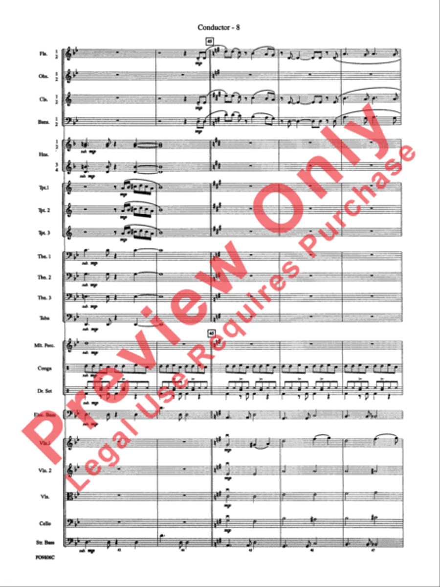 Let It Snow! Let It Snow! Let It Snow! Full Orchestra scores gallery preview page 10