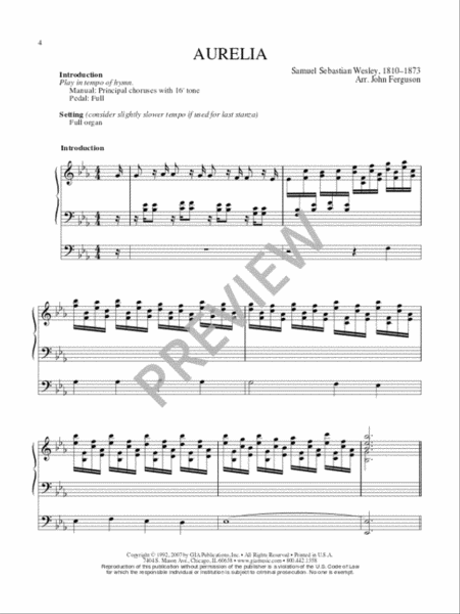 Hymn Harmonizations for Organ - Volume 5 Organ scores gallery preview page 7