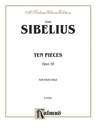 Book cover for Ten Pieces, Op. 58