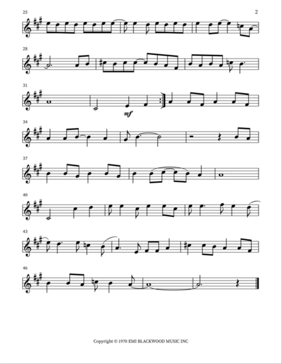 Put Your Hand In The Hand Woodwind Quartet scores gallery preview page 6
