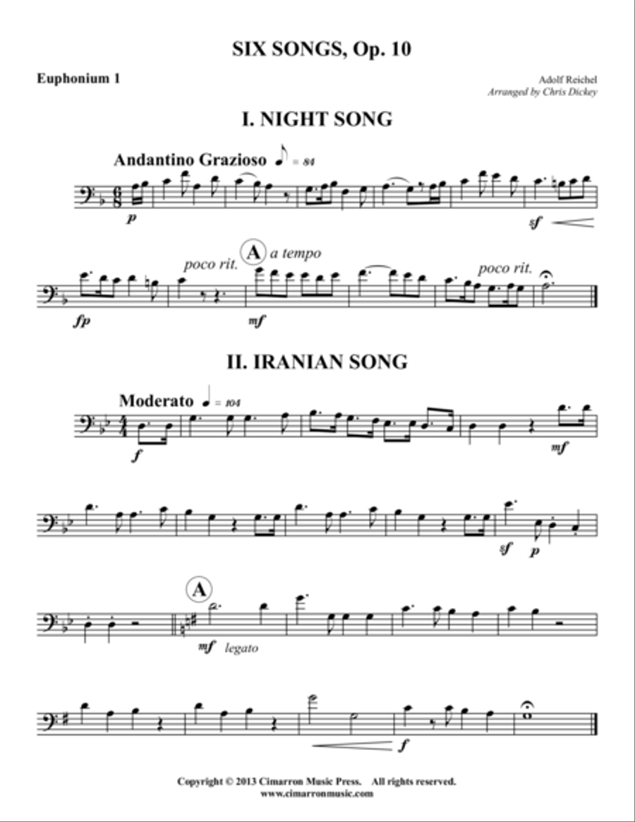 Six Songs, Op. 10 Six Songs, Op. 10 EETT scores gallery preview page 5