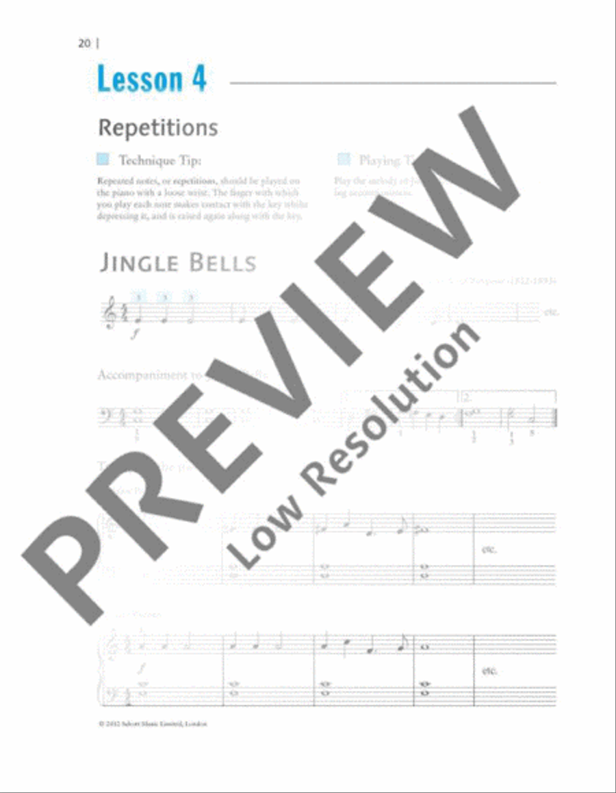 The Classical Piano Method Piano Method scores gallery preview page 21