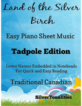 Book cover for Land of the Silver Birch Easy Piano Sheet Music 2nd Edition