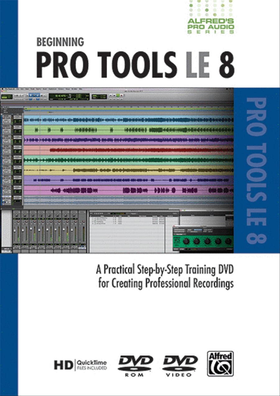 Alfred's Pro Audio -- ProTools LE 8 Textbook scores gallery preview page 1