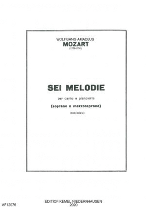 Book cover for Sei melodie