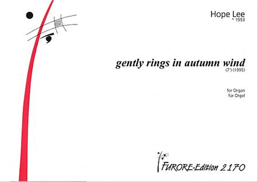 gently rings in autumn wind