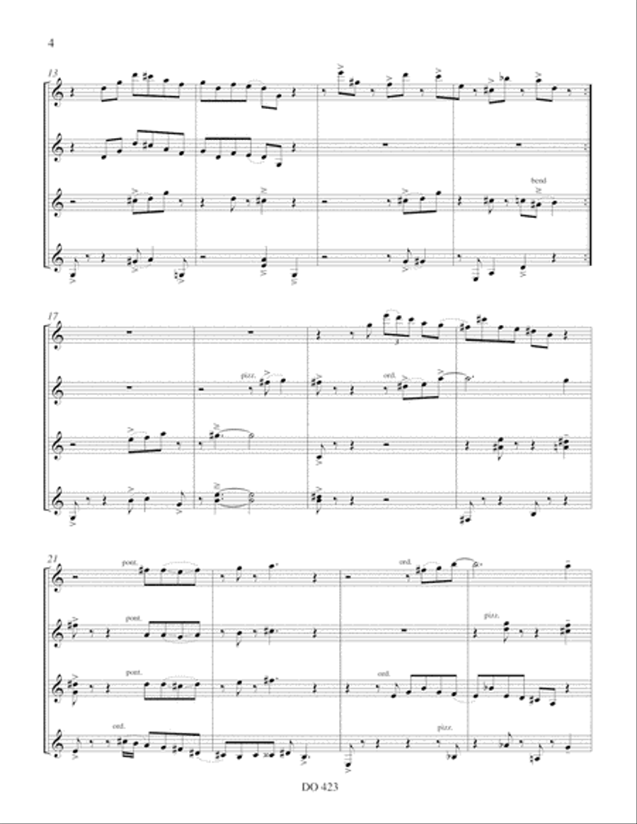 Stirfry Stirfry Guitar Ensemble scores gallery preview page 4