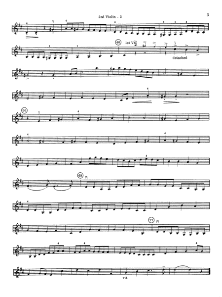 Highland/Etling Violin Quartet Series: Set 5: 2nd Violin