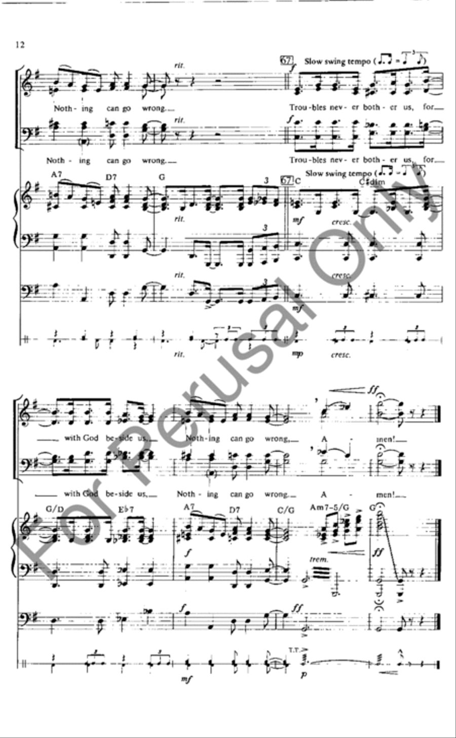 The Happiest People 4-Part scores gallery preview page 12