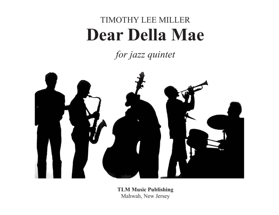 Dear Della Mae Dear Della Mae Jazz Ensemble scores gallery preview page 1