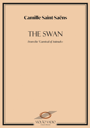 Book cover for The Swan (C. Saint-Saëns) - Woodwind quartet with piano - Score and parts