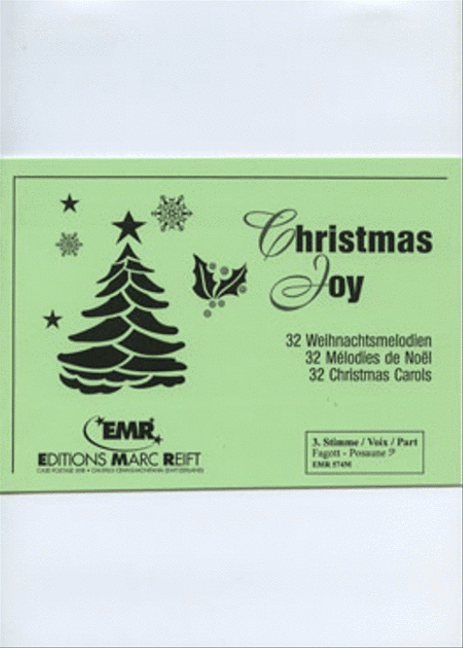Christmas Joy / 32 Weihnachtsmelodien / Christmas Carols / Melodies de Noel Concert Band scores gallery preview page 1
