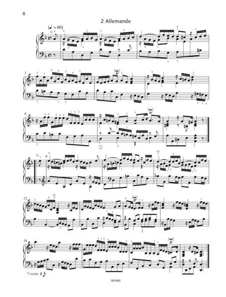Suite D minor, HWV 437 (HHA II/4 - Walsh 1733 No. 4)