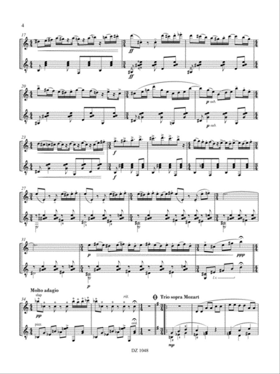Humoresque and Dance Humoresque and Dance Flute scores gallery preview page 4