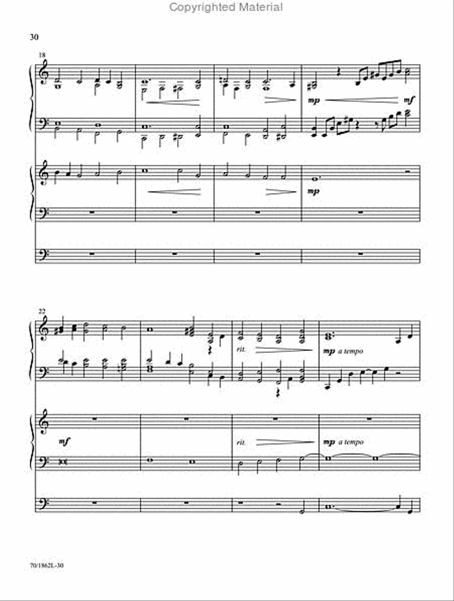 From Grave to Glory Organ scores gallery preview page 11