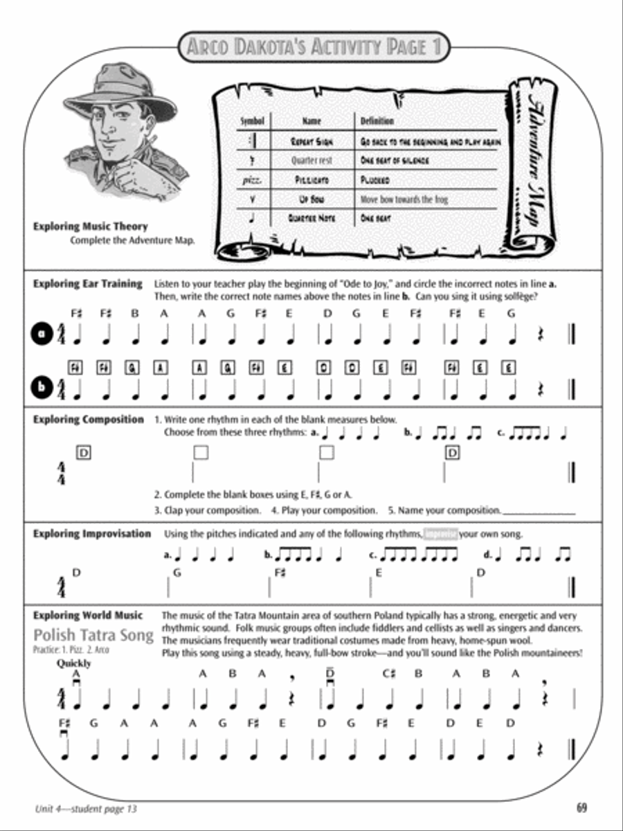 String Explorer, Book 1 Chamber Orchestra scores gallery preview page 13