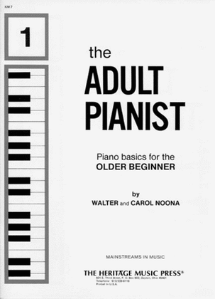 Book cover for Adult Pianist 1