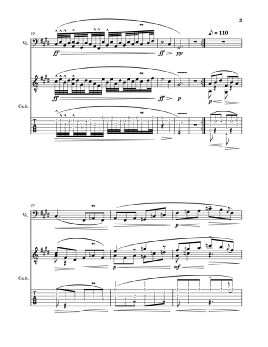 Sonata para Guitarra y Cello(Primer Movimiento)-Beautiful things Op.2 No.17