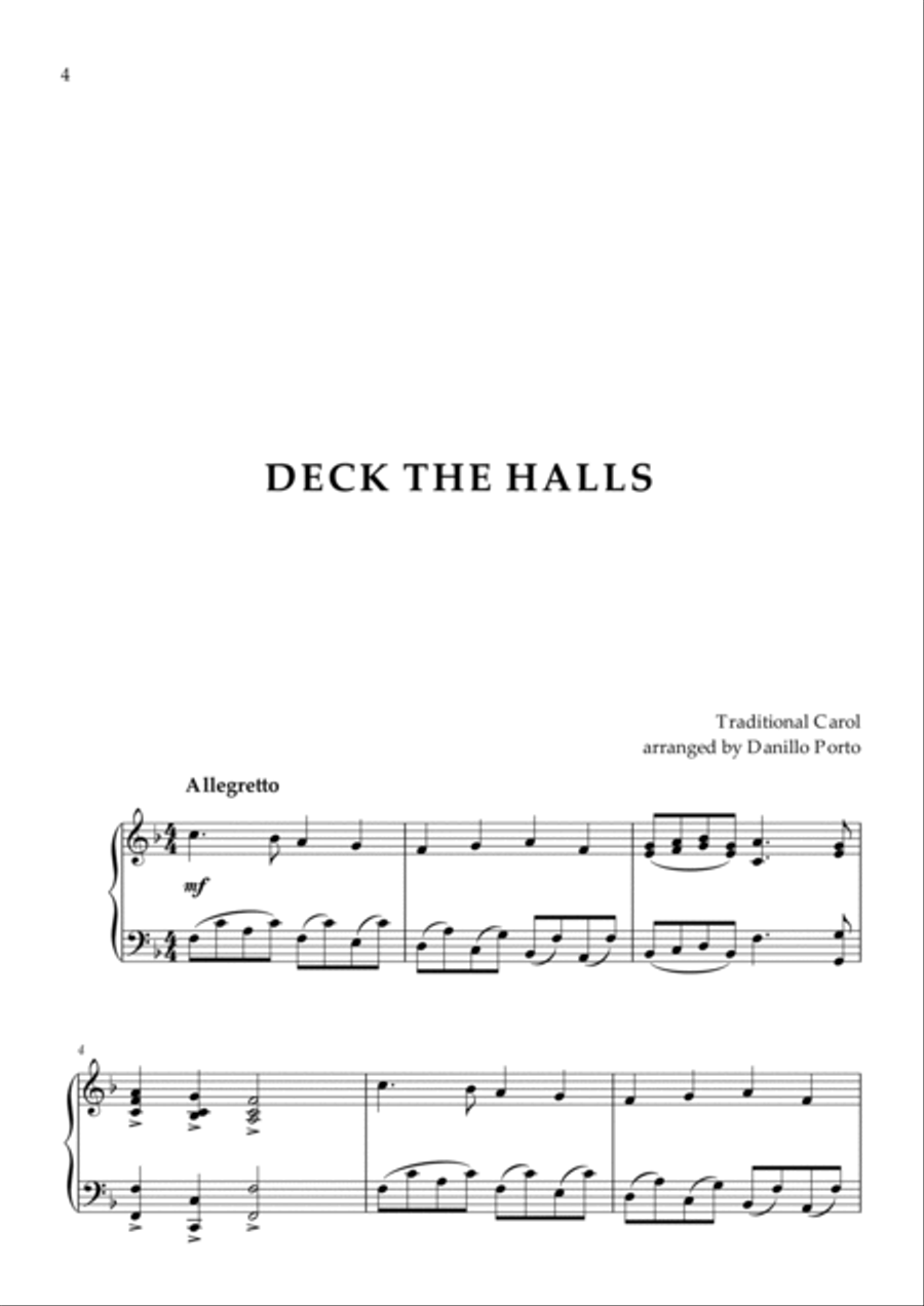 10 Christmas Songs - Piano Solo Piano Solo scores gallery preview page 5