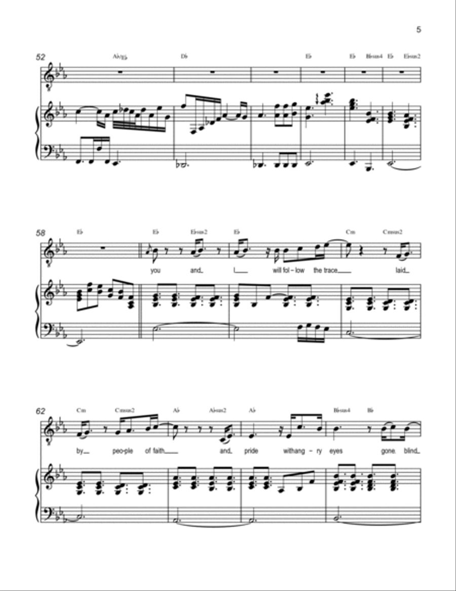 I'll Always Be There I'll Always Be There Voice scores gallery preview page 5