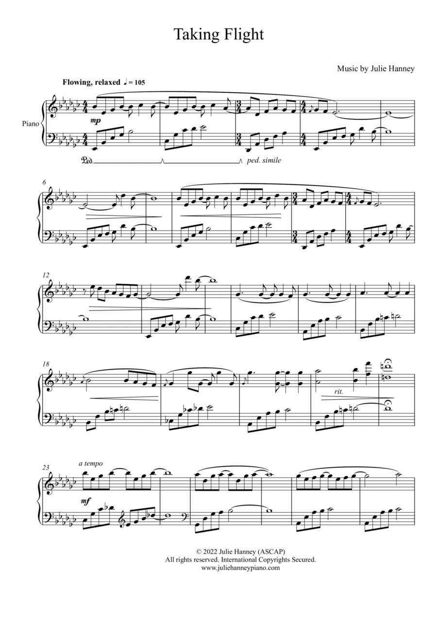 Taking Flight Piano Method scores gallery preview page 1