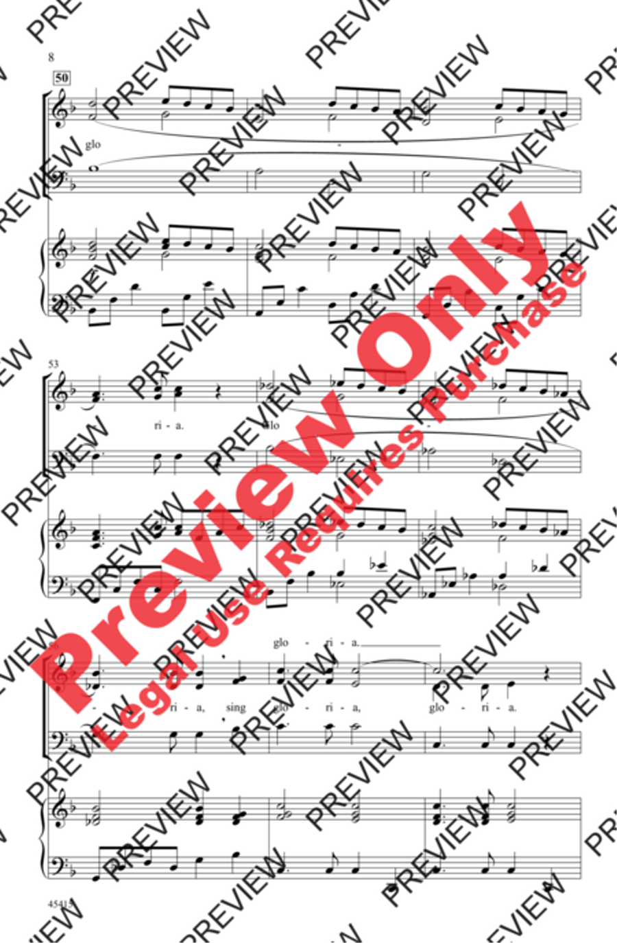 Starlight 3-Part scores gallery preview page 8