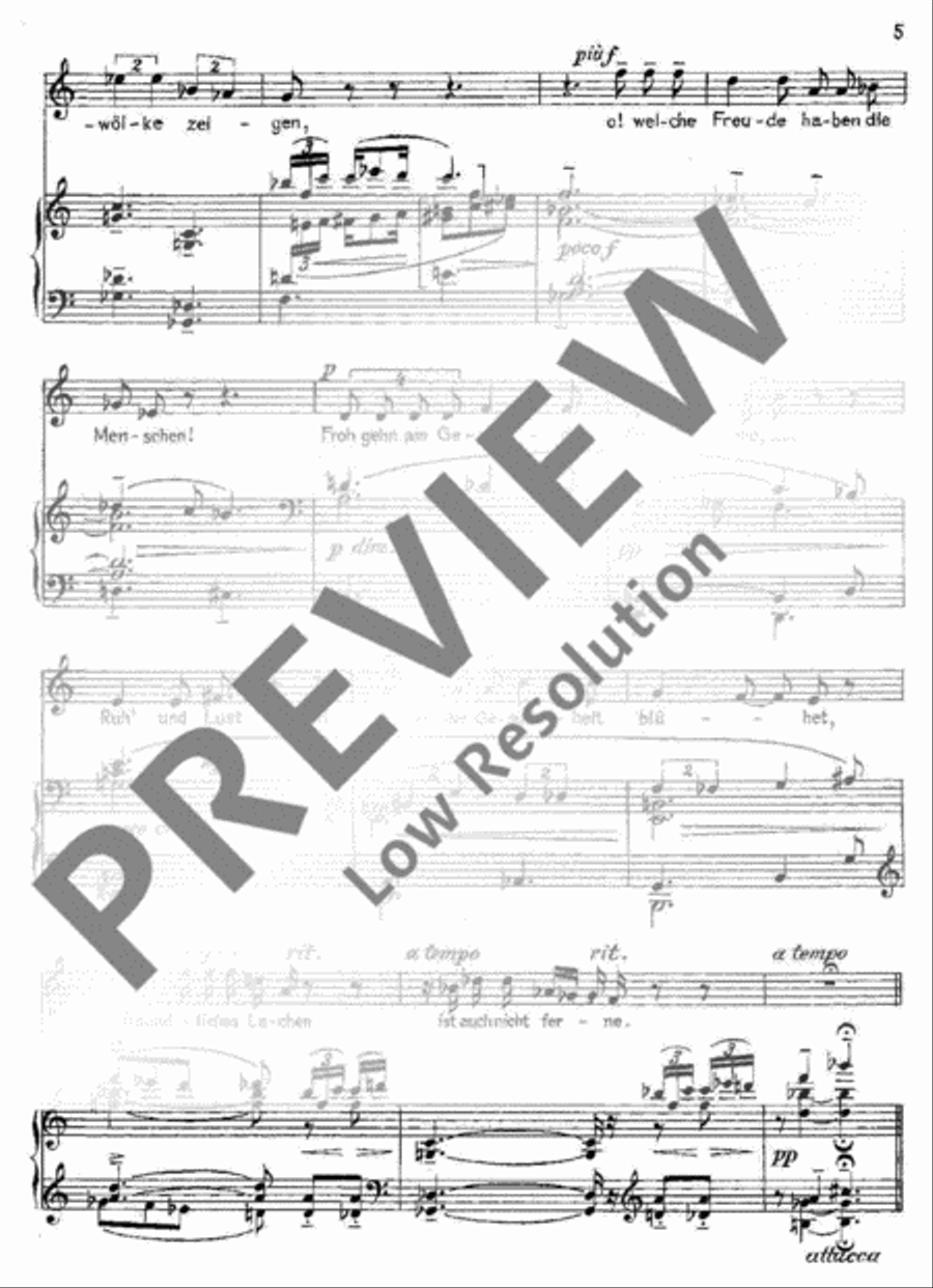 Die Jahreszeiten Medium Voice scores gallery preview page 6