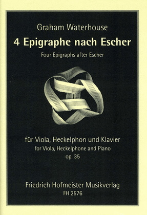 Book cover for 4 Epigraphe nach Escher op. 35