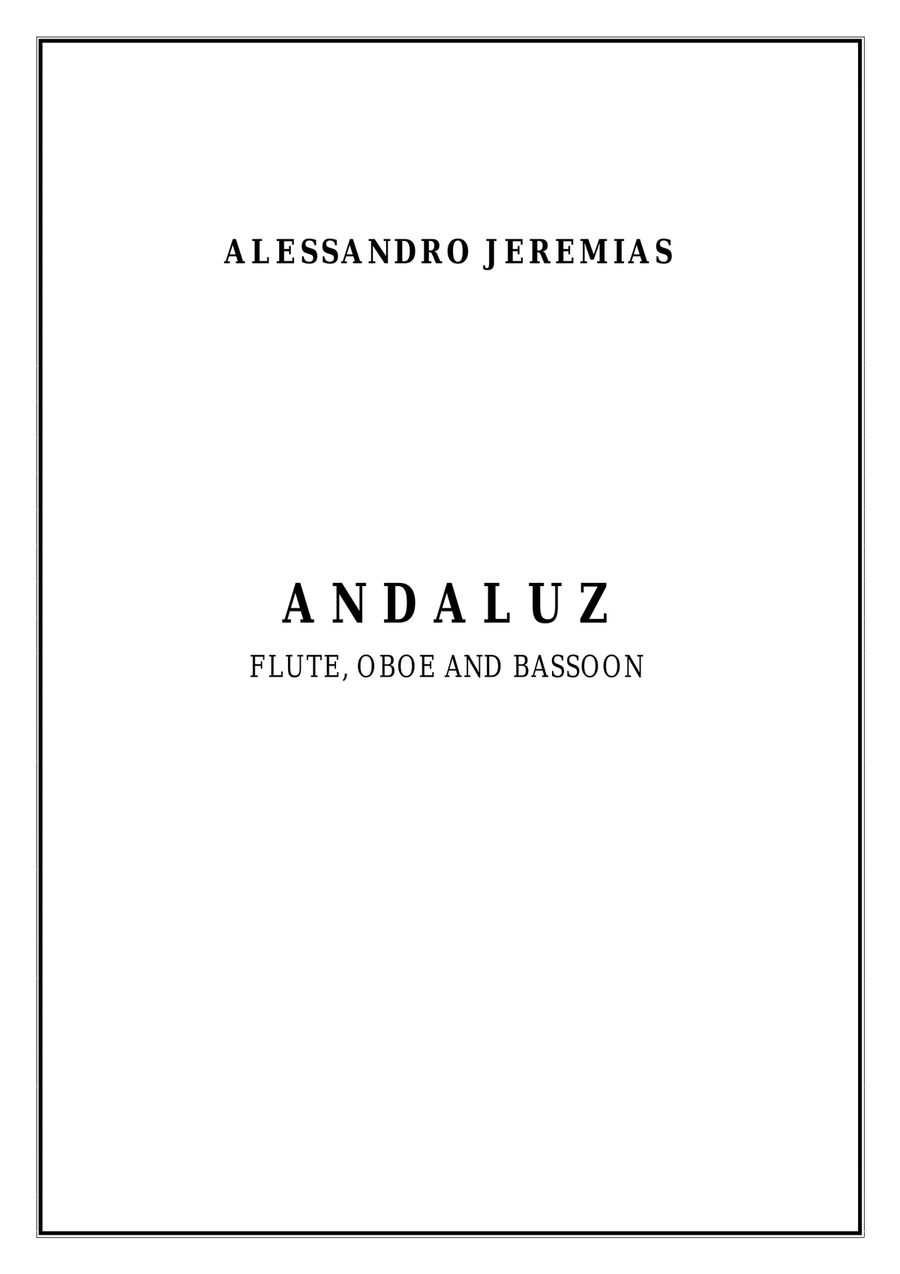 Andaluz Woodwind Trio scores gallery preview page 1