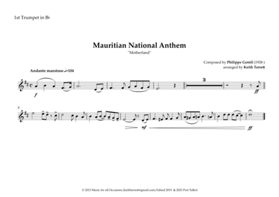 Mauritian National Anthem ''Motherland'' for Brass Quintet image number null