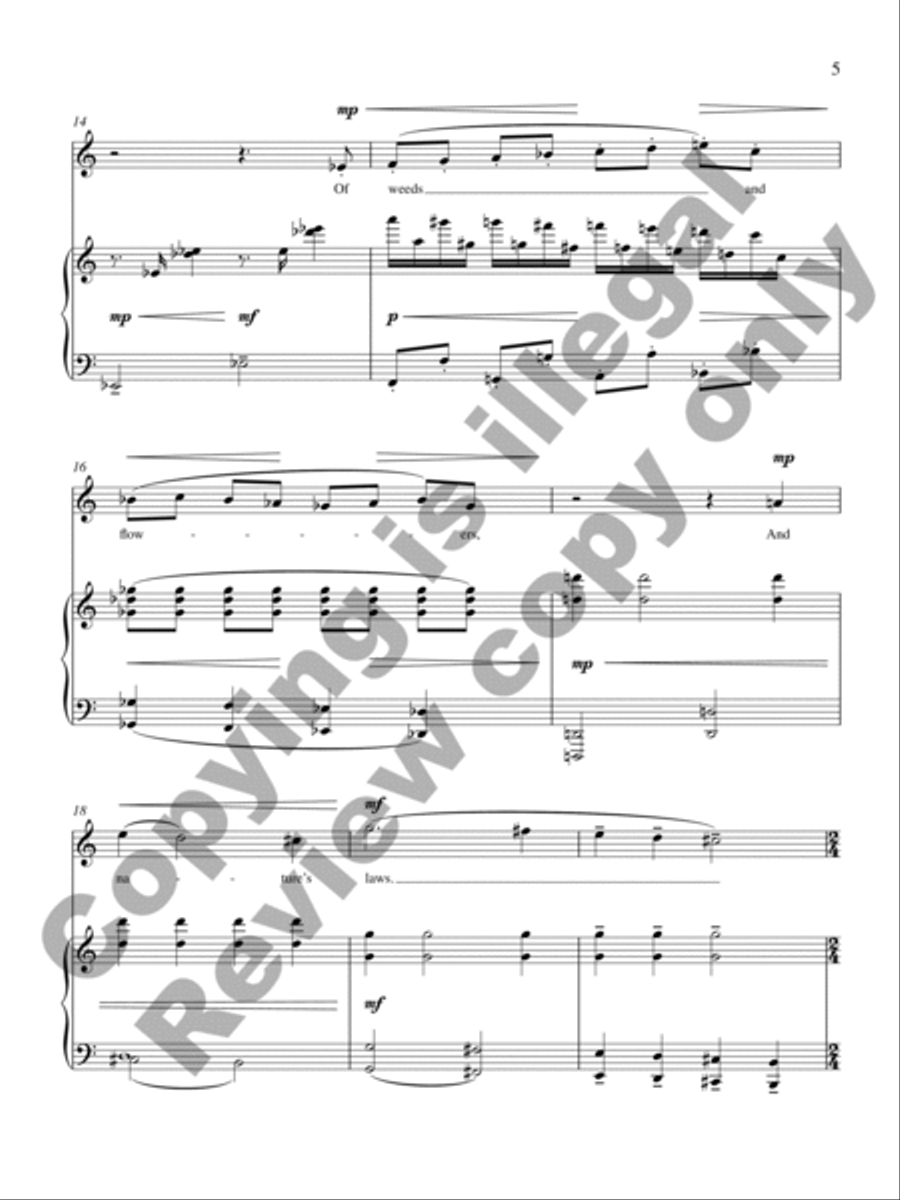 Two Old Crows Soprano Voice scores gallery preview page 6