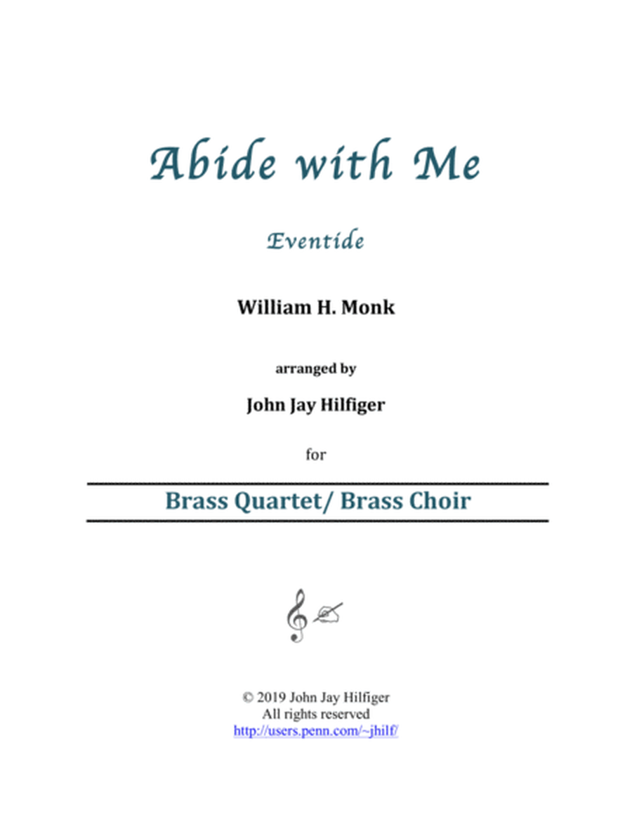 Abide with Me for Brass Quartet/Brass Choir image number null