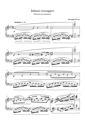 Fantasia for piano "Infausto messaggero"
