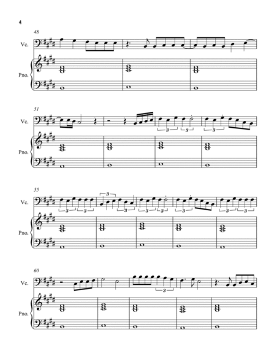 Hold On Piano scores gallery preview page 4