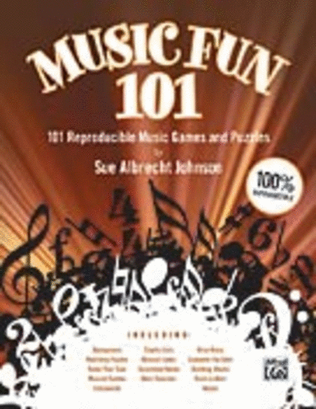 Music Fun 101 Games And Puzzles