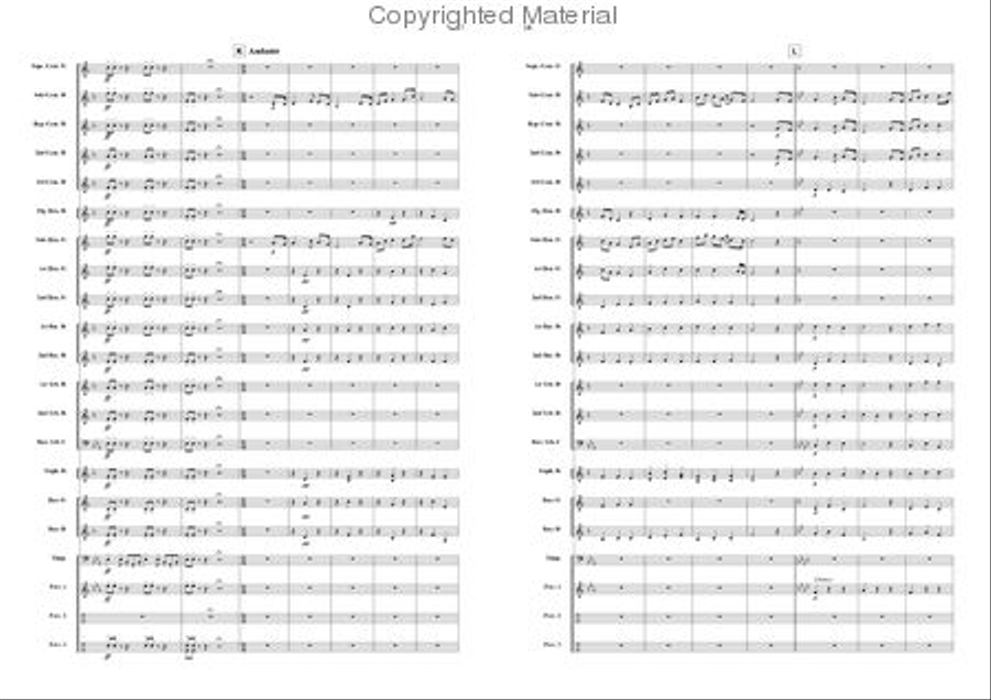 Lord Tullamore Brass Band scores gallery preview page 9