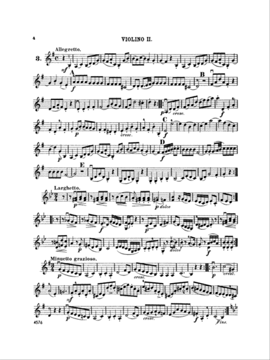 Geminiani: Twelve Instructive Duets String Duet scores gallery preview page 4