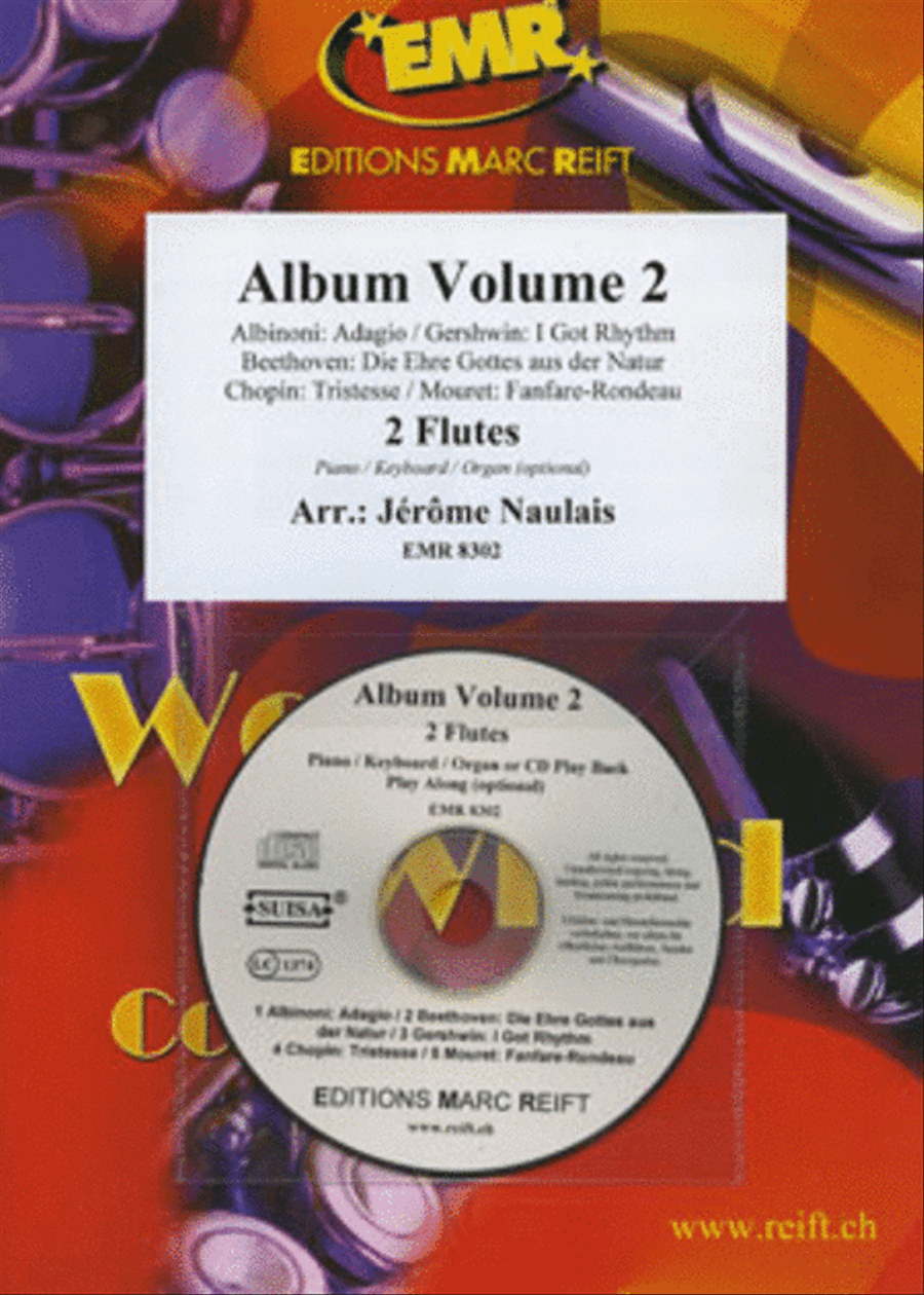 Album Volume 2 Flute Duet scores gallery preview page 1