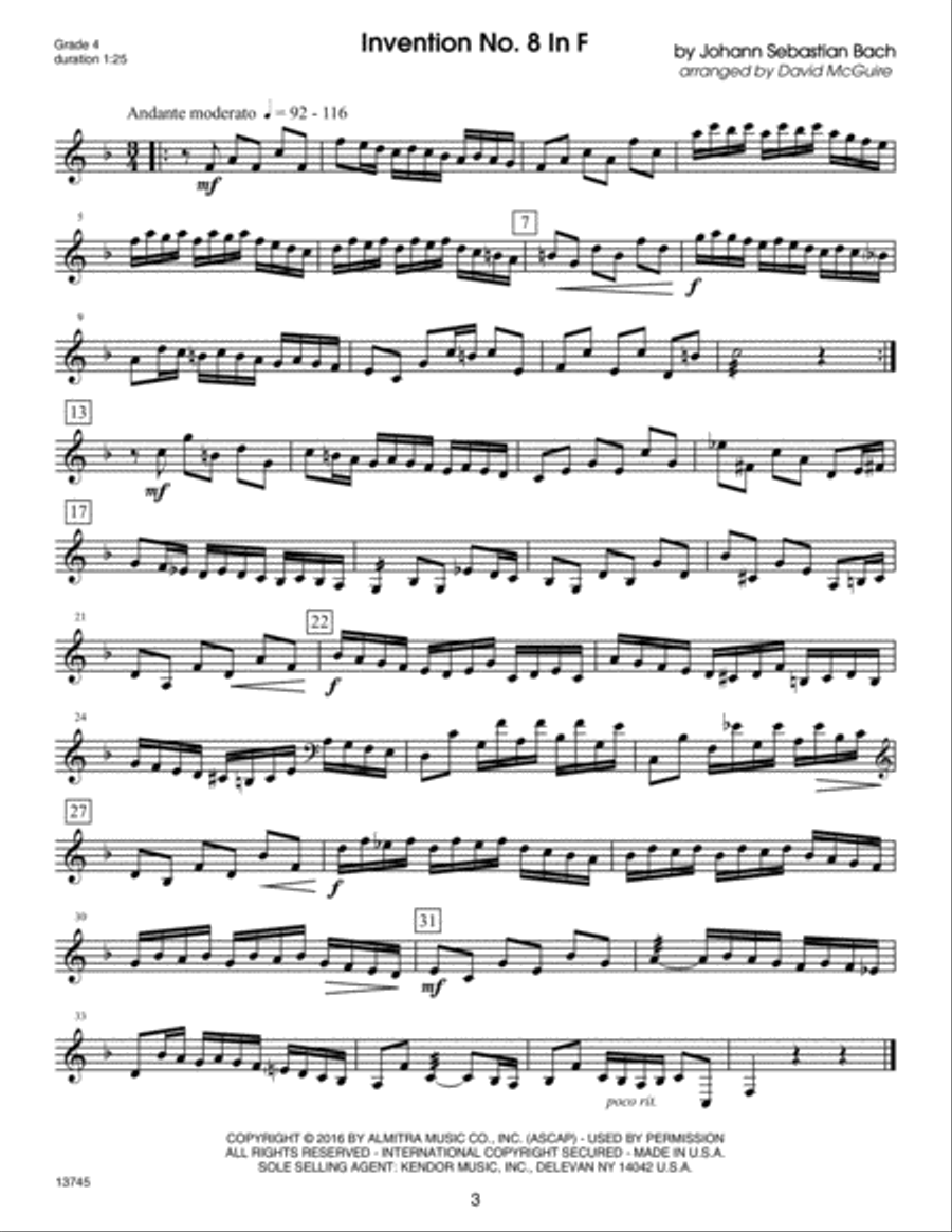 Baroque For Marimba Baroque For Marimba Marimba scores gallery preview page 4