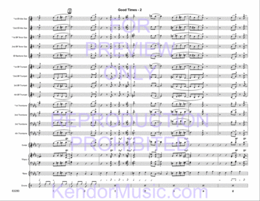 Good Times Jazz Ensemble scores gallery preview page 4