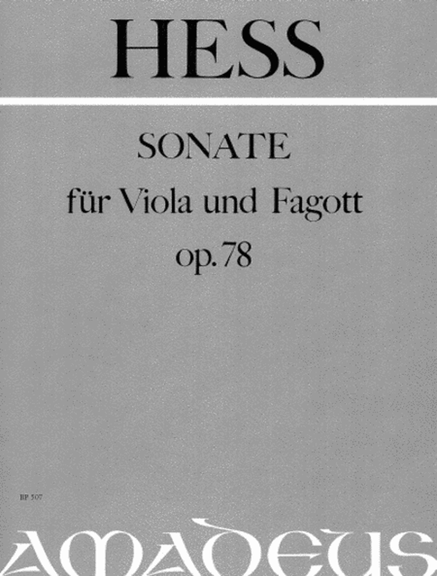 Sonata C minor op. 78
