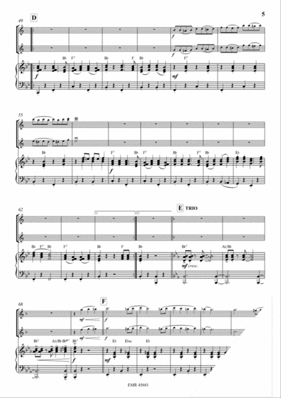 Die Zwei Schlingel Clarinet Duet scores gallery preview page 7