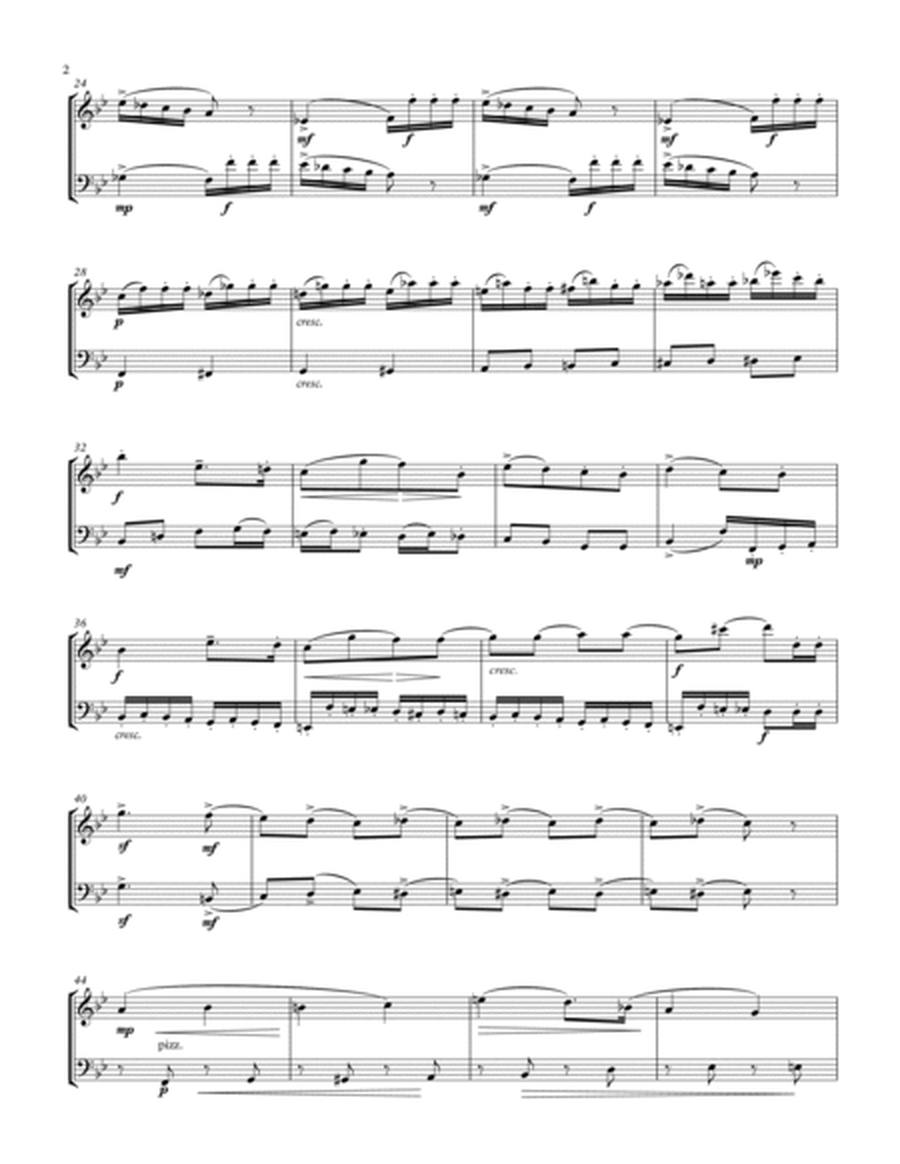 Miniature Overture Violin and Cello Duet-Score and Parts image number null
