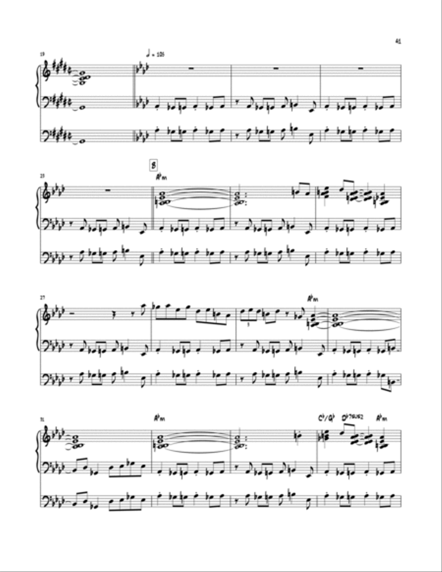 Light At The End Of The Tunnel Piano scores gallery preview page 2