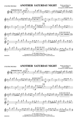 Another Saturday Night: Flute