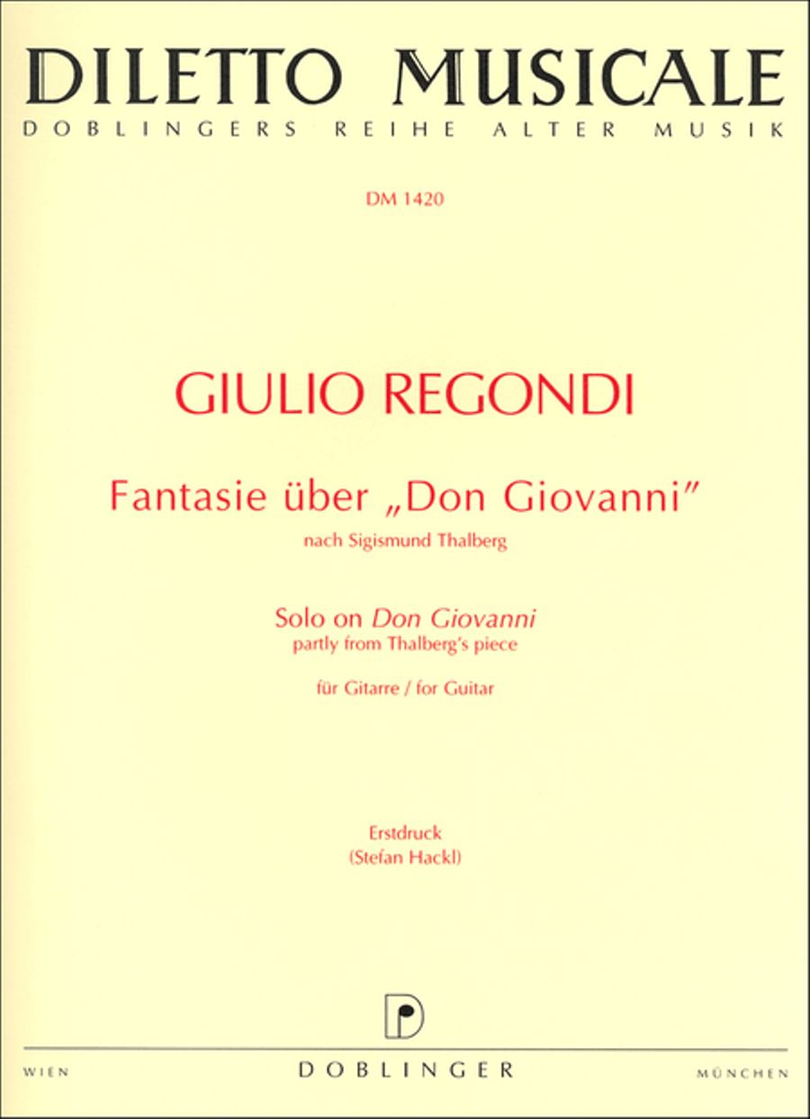 Phantasie uber Don Giovanni nach Sigismund Thalberg School and Community scores gallery preview page 1