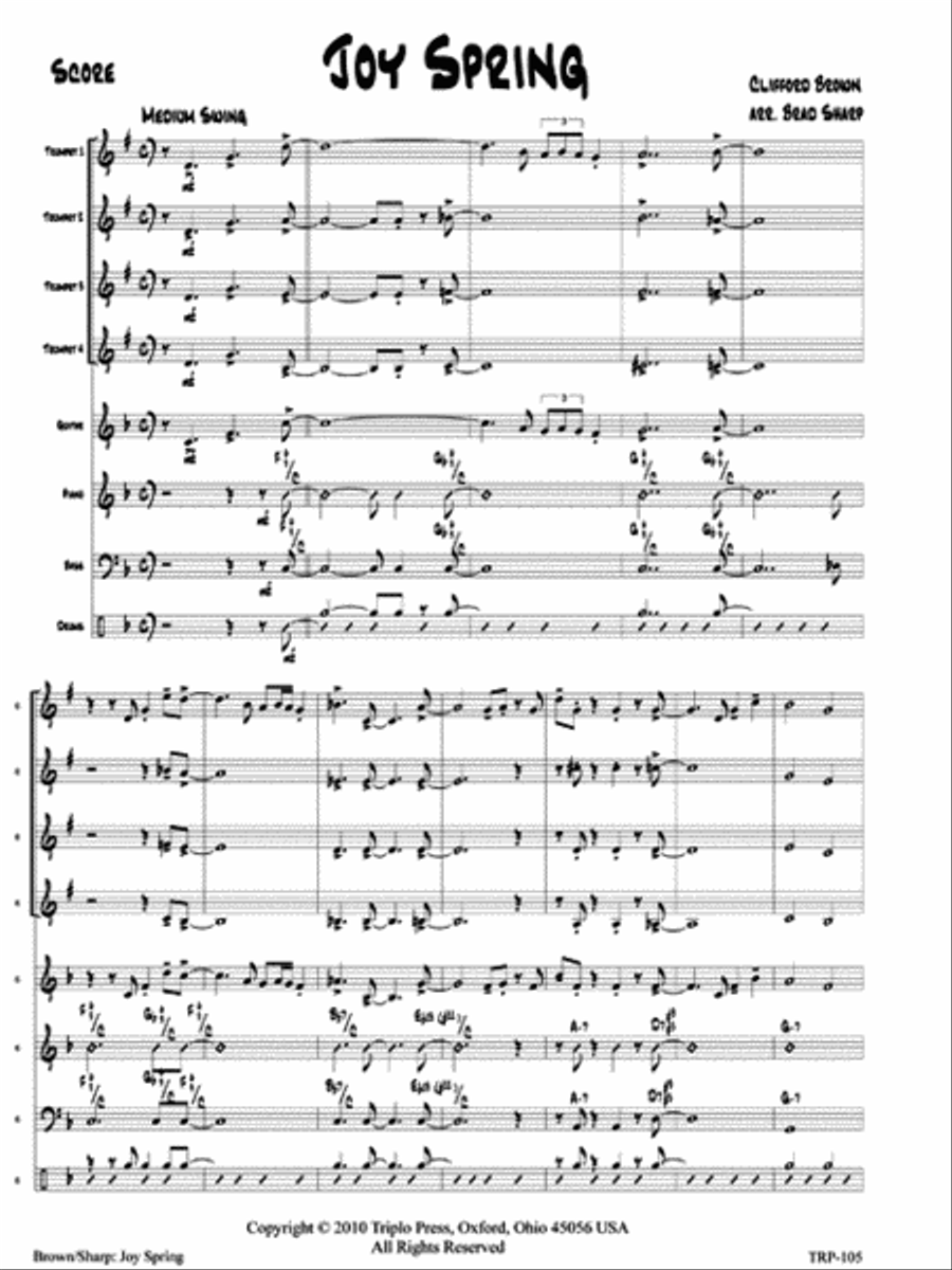 Joy Spring Small Ensemble scores gallery preview page 2